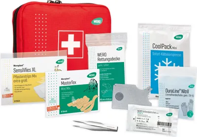 Produktbild von WERO BikeBag Erste Hilfe Tasche, gefüllt