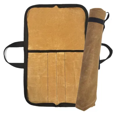 Image de Étui en toile cirée pour couteaux