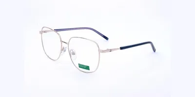 Zdjęcie produktu dla Okulary damskie Benetton BEO3091 w kolorze błyszczącego złota, rozmiar 53/14/135