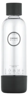 Produktbild von GROHE 41250K0, 850 ml, Tägliche Nutzung, Schwarz, Transparent, Polyethylenterephthalat, Erwachsener