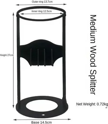 Productafbeelding van Famanu houtspijker - Draagbaar, robuust, met een basis van 15 cm