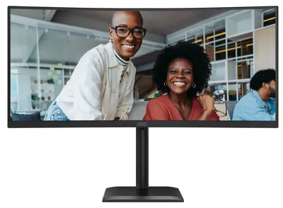 Produktbild von AOC 86,0cm (34") CU34E4CV 21:09 2xHDMI+DP+USB-C Curved blk