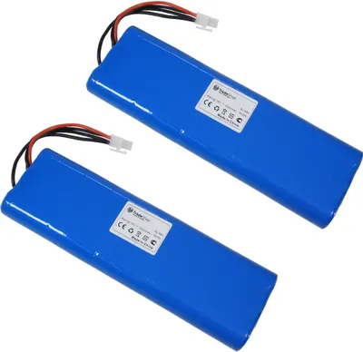Produktbild von 2x Hochleistungs Ni-MH Akku 18V / 3000mAh für Husqvarna Automower Rasenroboter Mähroboter ersetzt 112862101 1128621-01 112862101/6 1128621-01/6 1128621016 1192119010 / passend für 210C 210AC 220AC