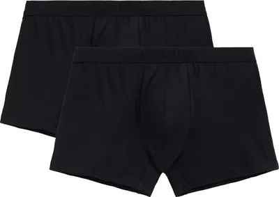 Zdjęcie produktu dla Atlantic, Bokserki Męskie, Majtki Męskie, Szorty Męskie, Model: 2MBH-016, Czarne, Rozmiar S
