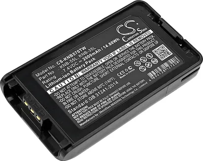 Produktbild von TECHTEK Akku Kompatibel mit [Kenwood] NX-220, NX-320, NX-3220, NX-3320, NX3200, NX3220, NX3300, NX3320, TK-2140, TK-2148, TK-2160, TK-2168, TK-2170,