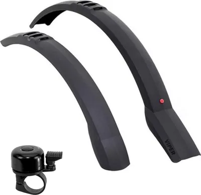 Produktbild von Hebie 0751 Viper MTB Schutzblech Fahrrad Spritzschutz - 26"-29" inkl. Fahrradklingel