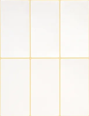 Produktbild von Etiketten 76x39mm VE=5x192 Stück weiß