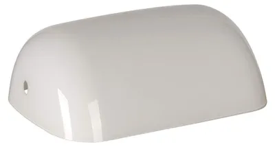 Produktbild von Lampenschirmersatz aus Glas für Schreibtischlampen, weiß