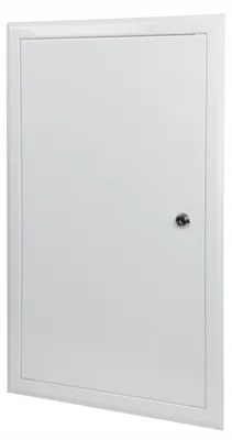 Produktbild von Laco DR-2 Inspektionsklappe Metall Weiß 350x500mm mit Schlüssel