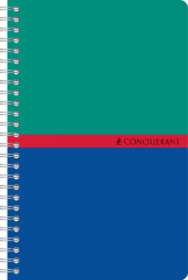 Image de CONQUERANT SEPT Spiralbuch, 110 x 170 mm, kariert, 90 Blatt