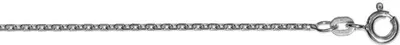 Produktbild von Kette Anker diamantiert 1,70 mm 925/- Silber rhodiniert 45 cm