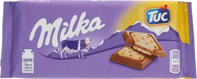 Produktbild von Milka ALPENMILCH & TUC Tafel 87g