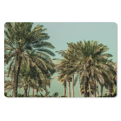 Produktbild von MuchoWow® Schreibtischunterlage Palme - Himmel - Sommer - Tropisch 60x40 cm - XXL Mauspad - Großes Mauspad