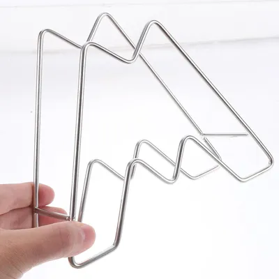 Produktbild von Multifunktionaler Topfdeckelhalter aus Edelstahl zur Aufbewahrung in Küche und Schrank