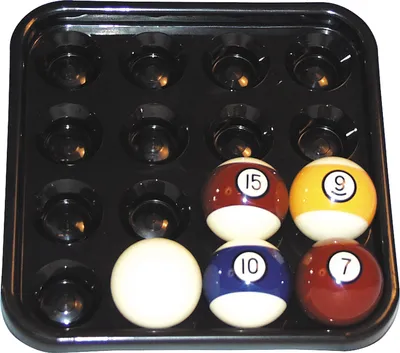 Produktbild von Balltablett Pool 57,2mm  für 16 Poolbillard Kugeln