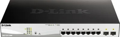 Produktbild von D-Link DGS-1210-10MP 10-Port PoE+ Layer2 Smart Managed Gigabit Switch