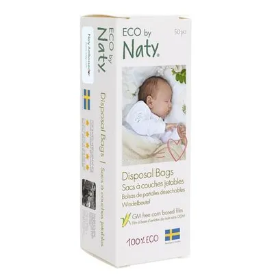 Productafbeelding van Naty Eco, Milieuvriendelijke luiertas, 50 stuks