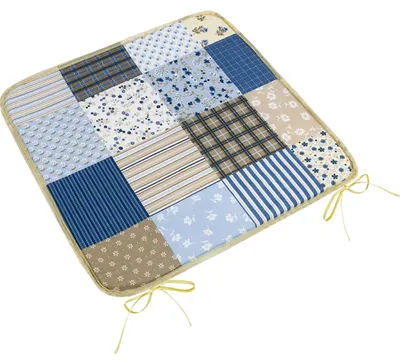 Produktbild von Sitzkissen Adele uni - 40x40 cm - Blau