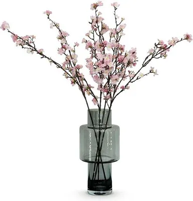 Produktbild von Blumenarrangement aus Kunstblumen - 4 Stück - 95 cm - Japanische Kirschblüten - Rosa