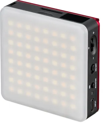 Image de Éclairage de Poche en continu à LED 5 W BRESSER Bi-Color pour l’Utilisation nomade et la Photographie avec un Smartphone