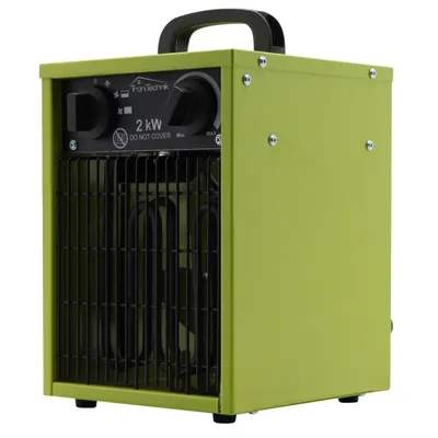 Produktbild von TroniTechnik® TT-EIH-152 Heizgerät Heizlüfter Heizung 2.000 Watt, Tragegriff, Stahl, stufenloses Thermostat, 2 Heizstufen