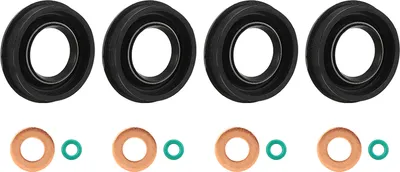Image de Joint d'étanchéité pour injecteurs, rondelle, joint torique 6C1Q6K780AB, compatible avec Ford Transit MK7 2.2, 2.4, 3.2 TDCi