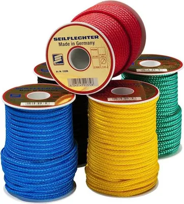 Produktbild von Surfleine. 5mm. Polypropylen. 20m auf Spule. geflochten. sortiert. 320 daN