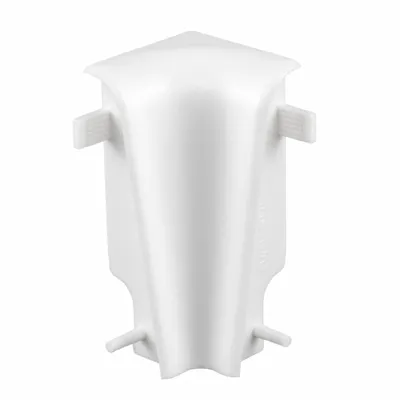 Produktbild von PROVISTON | Innenecken für MDF-Sockelleisten | 19 x 58 mm | Kunststoff | Weiß | 2 St.