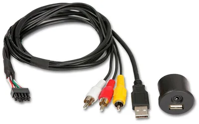Produktbild von Alpine KCU-1A | USB- / AUX-Einbaubuchse für FIAT Ducato