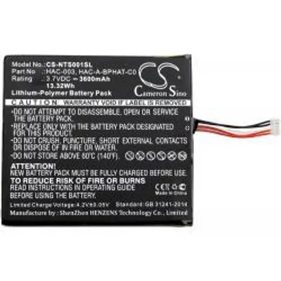 Zdjęcie produktu dla Bateria Nintendo HAC-A-BPHAT-C0