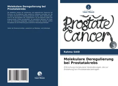 Produktbild von Molekulare Deregulierung bei Prostatakrebs