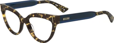 Produktbild von Moschino MOS661 Havana blue 53/17/140 Damen Brillen