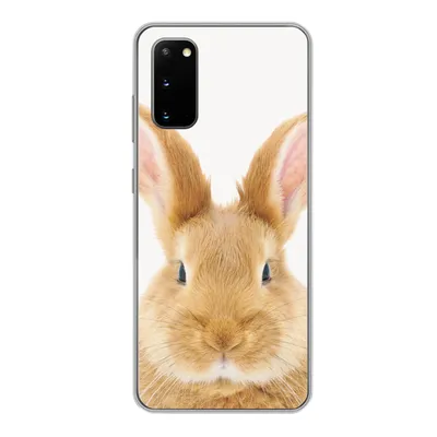 Produktbild von MuchoWow® Handyhülle Schutzhülle Hülle für Samsung Galaxy S20 Kinder - Kaninchen - Kind - Mädchen - Jungen Silikon Softcase Handy Hülle - Bild
