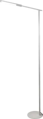Produktbild von Ideal - Verstellbare weiße LED-Stehleuchte aus Metall, H. 130 cm, Fabas Luce - Integriertes 10-W-LED-Licht, CCT (3000 K, 4000 K, 5000 K, 6000 K)
