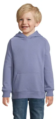 Productafbeelding van SOLS - "Stellar" hooded sweater voor kinderen, model LT2400 (maat 140), blauw