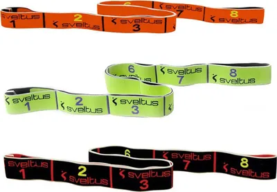 Immagine prodotto di Sveltus Elastiband combi con 3 diverse resistenze Spessori
