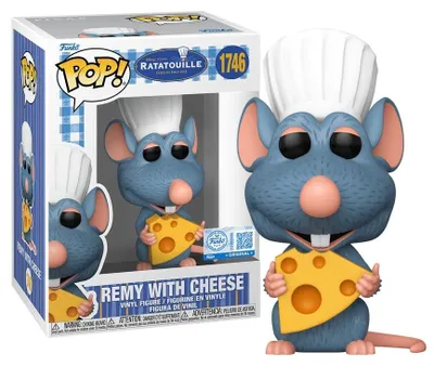 Produktbild von Ratatouille – Funko Pop! Disney – Remy mit Käse