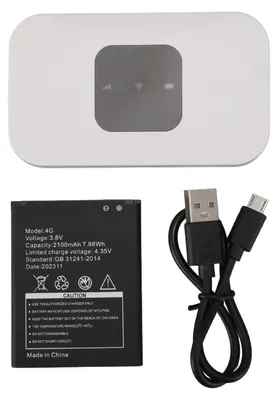 Produktbild von 4G LTE Mobile WiFi Professionelles Hochgeschwindigkeitsnetzwerk 150 Mbit/s Plug-and-Play-Wireless-Hotspot-Router für Privatreisende und Geschäftsreise