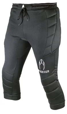 Produktbild von Ho Soccer Torwart 3/4 Hose Logo, Uni Erwachsene M Schwarz