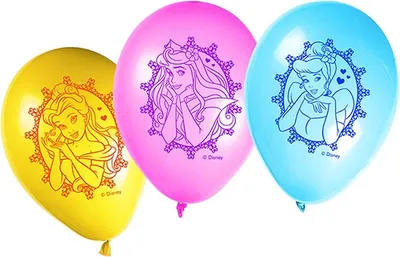 Image de Procos - 8 ballons Disney Princesses Journey - Décoration > Ballons