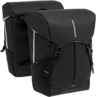 Produktbild von New Looxs Doppelpacktasche Sports MIK Black Black - vielseitige Fahrrad-Gepäc...