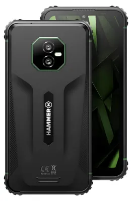 Produktbild von HAMMER Ranger 6/128 GB, 15,2 cm (6"), 6 GB, 128 GB, 50 MP, Android 15, Schwarz