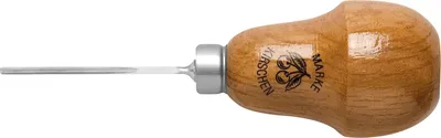 Produktbild von "KIRSCHEN" Werkzeuge 5739000 | Zierschnitzeisen gerade mit Birnenheft, 1mm, Stich 39