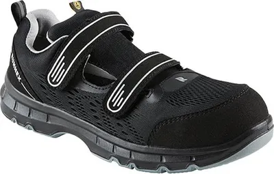 Produktbild von BIG Arbeitsschutz RUNNEX Sicherheitssandale FlexStar 5116 S1PS ESD Gr. 47 schwarz/grau