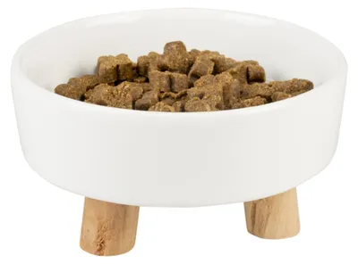 Image de Duvoplus Bol en céramique Stone UP Timber - blanc - 200 ml - 11,5 x 11,5 x 6 cm