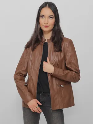 Produktbild von JCC Lederjacke 31023628 Damen cognac 44