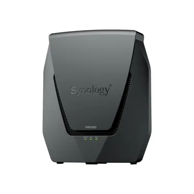 Obrázek produktu pro Synology WRX560 bezdrátový směrovač Gigabit Ethernet Dvoupásmový (2,4 GHz / 5 GHz) černý