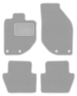 Immagine prodotto di Tappetini in moquette per Volvo C70 I 1997-2005 (cabrio/coupé) – set 4 pezzi, grigi, su misura – Wielganizator OSLO