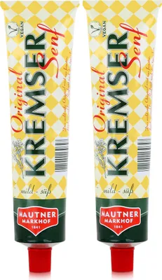 Produktbild von Mautner Kremser Senf 200g - Das mild-süße Original (2er Pack)
