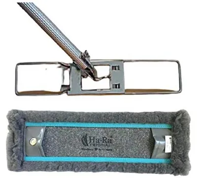 Produktbild von Set Bodenwischer 42 cm, Edelstahl und Bodenfaser